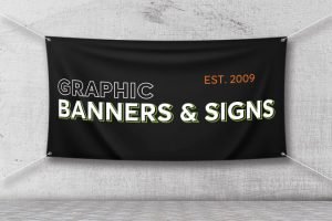 Vinyl-Banner-On-Wall